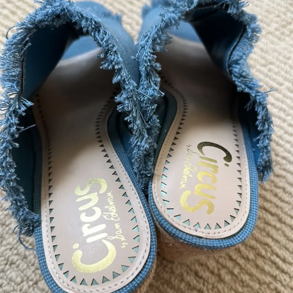 Sam Edelman Circus Baker Wedge Sandal Size 9.5